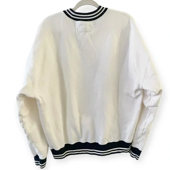 Abercrombie & Fitch Soft A&F Fleece oversized graphic Santa Barbara pullover M - Picture 4 of 8